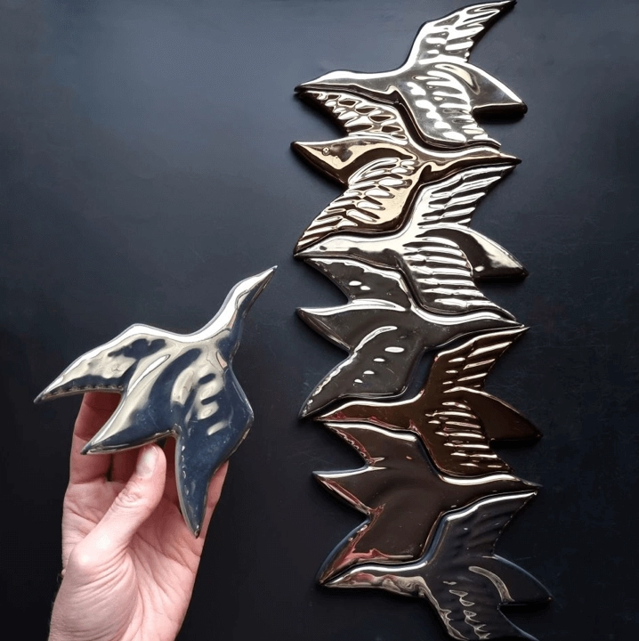 Дизайнерская плитка ручной работы, модель 