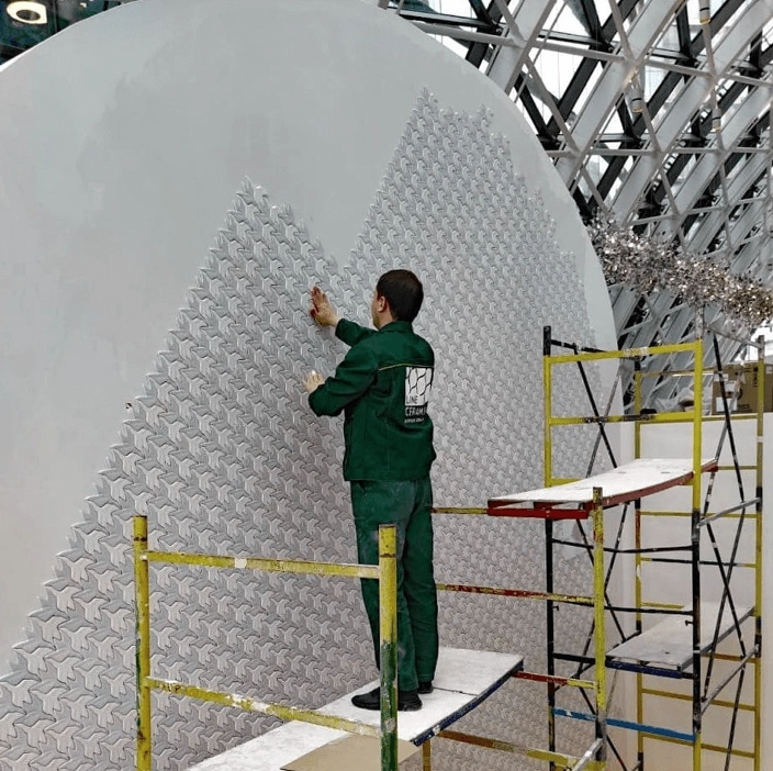 Дизайнерская плитка ручной работы, модель 