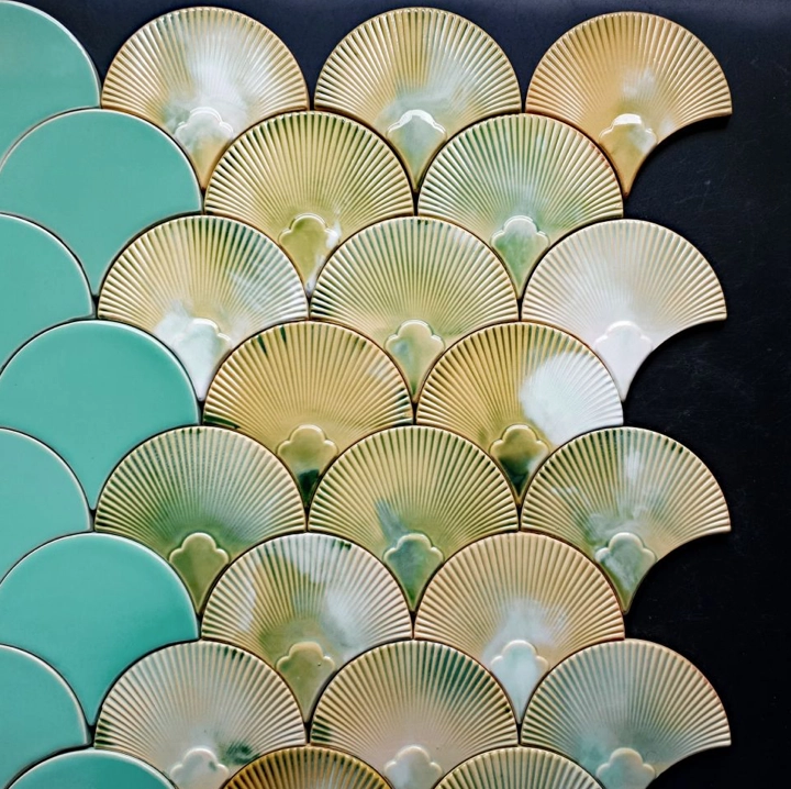 Дизайнерская плитка ручной работы, модель 