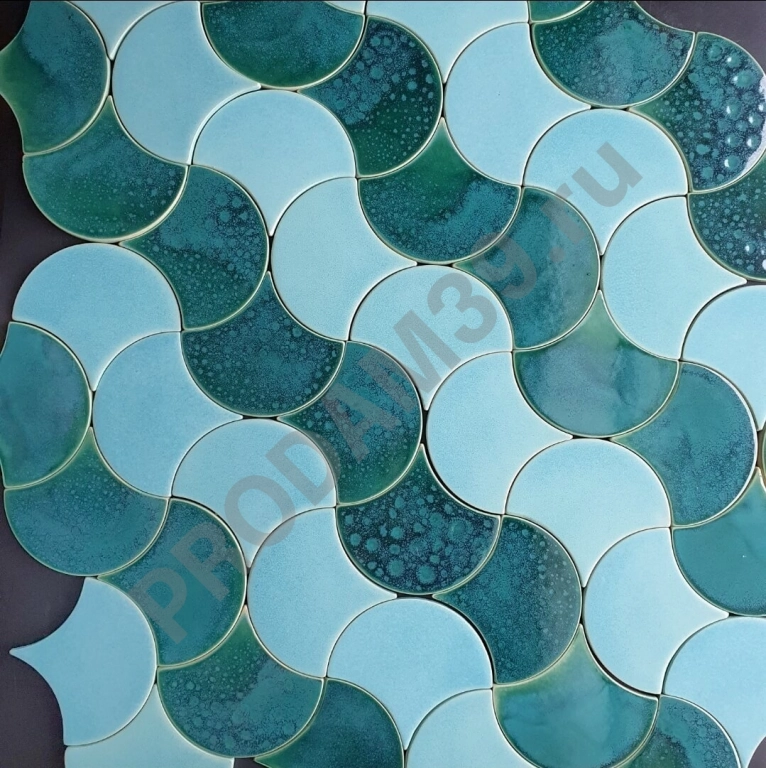 Дизайнерская плитка ручной работы, модель 