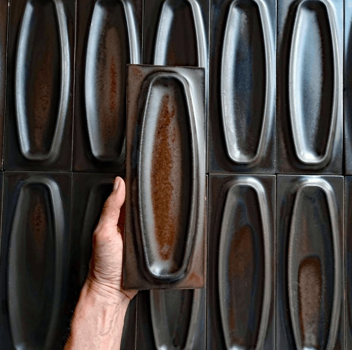 Дизайнерская плитка ручной работы, модель 