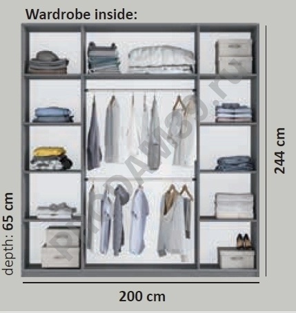 Шкаф-купе RODOS 200