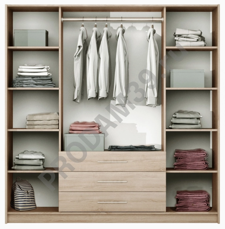 Шкаф BALI D4 (розовый, индиго, оливковый)