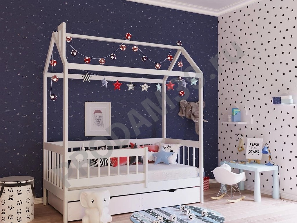 Кровать Эко-9 К Домик