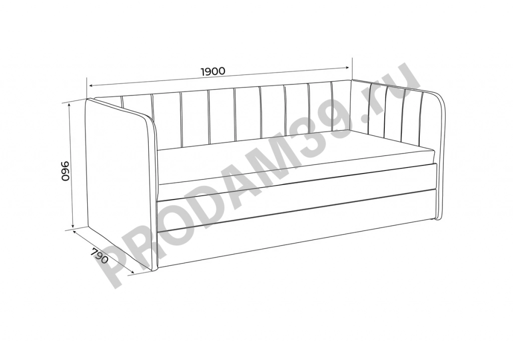 Диван- кровать Creсker