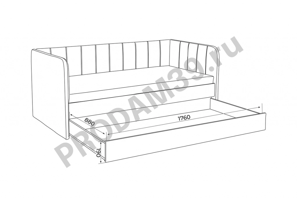 Диван- кровать Creсker