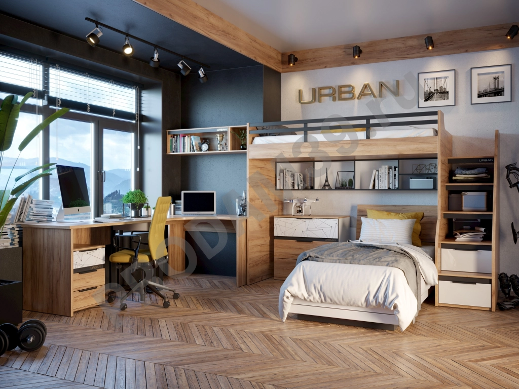 Мебель для молодежной комнаты 