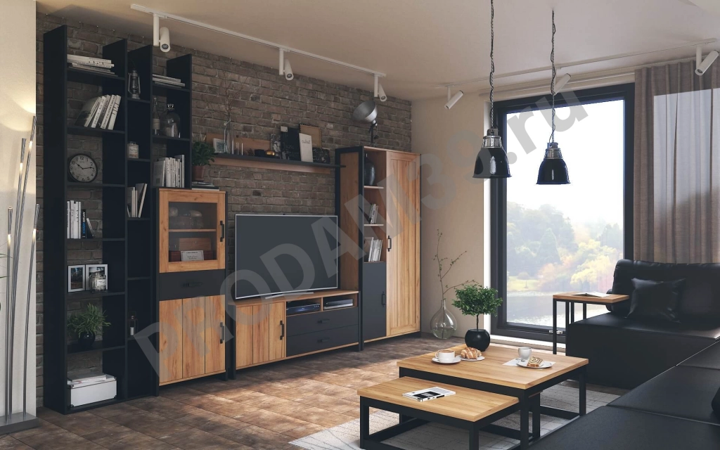 Гостиная Техно, цвет 