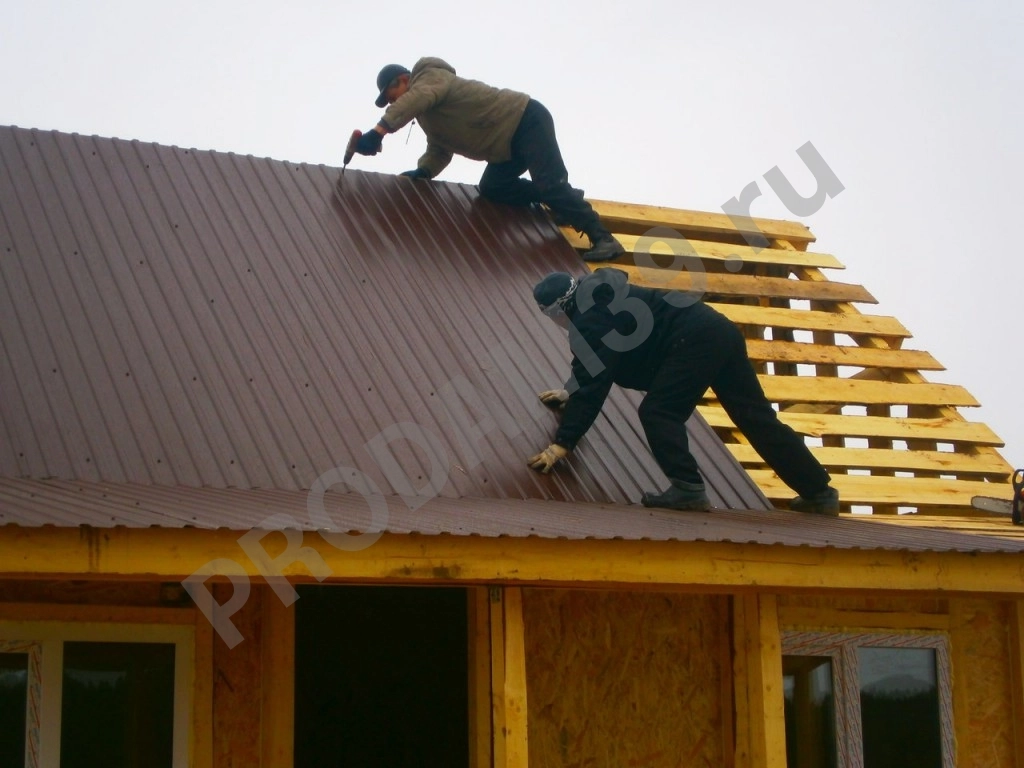 Настил крыши с использованием качественных материалов