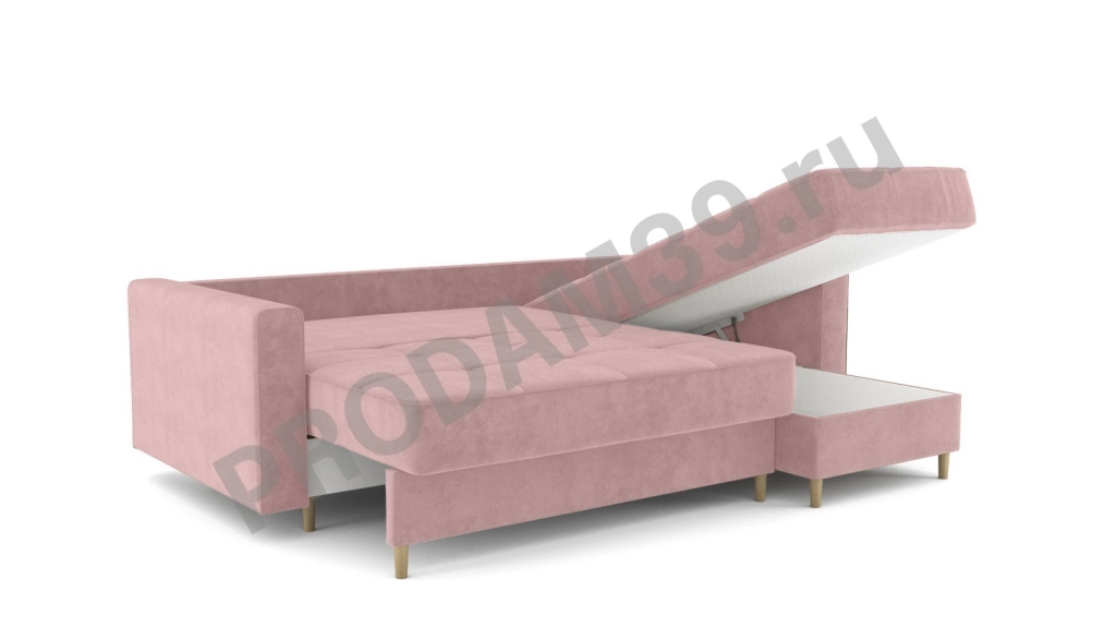 Угловой диван Amani, габариты спального места 200*154