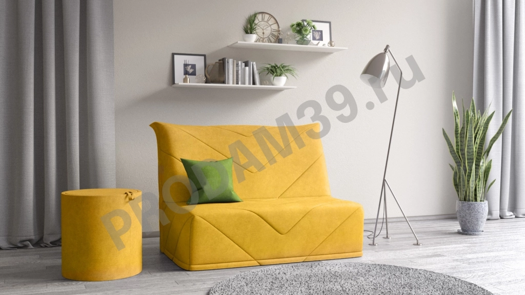 Диван-кровать Литен, габариты спального места 210*120