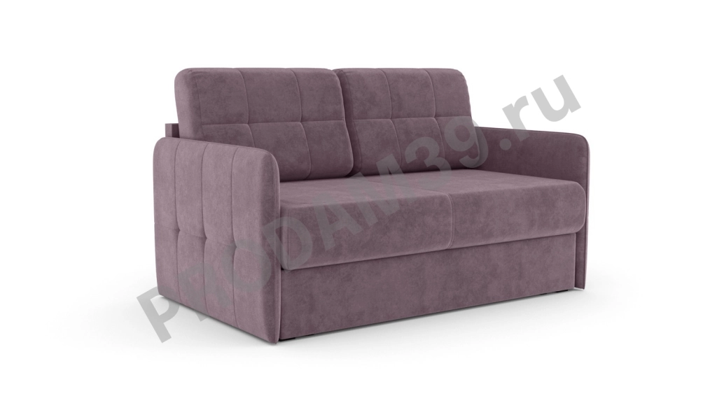 Диван-кровать Локо Серджио с узким подлокотником, габариты спального места 202*132