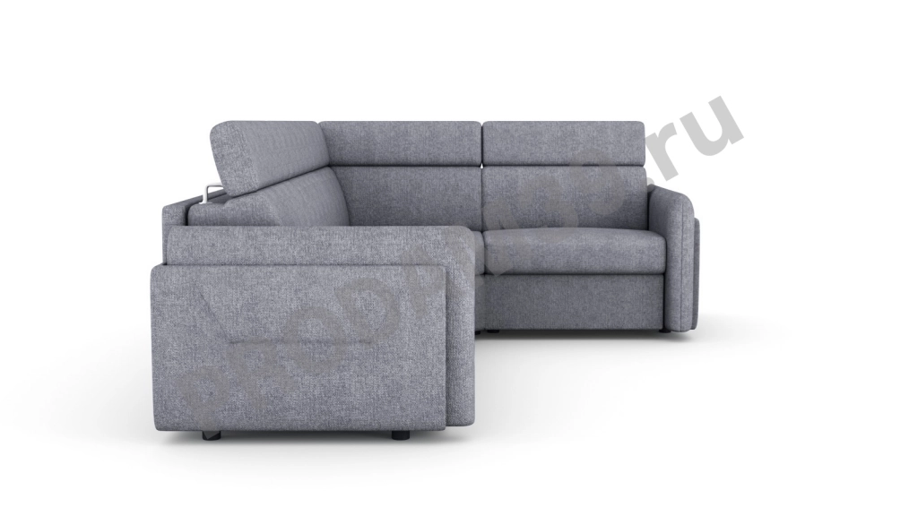 Диван Хоган угловой без реклайнера, габариты спального места 200*140
