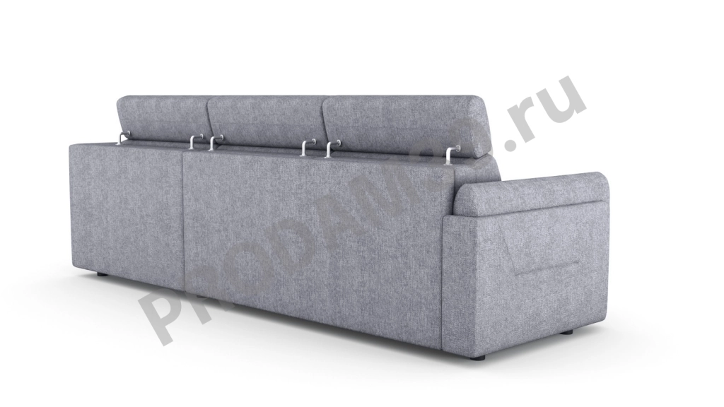 Диван Хоган угловой без реклайнера, габариты спального места 200*140