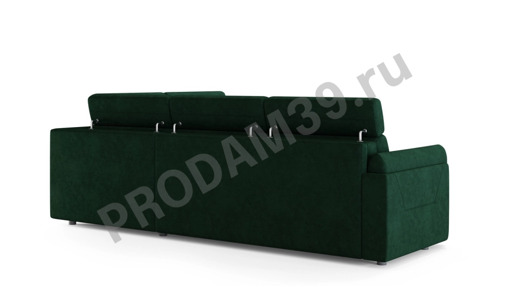 Диван Хоган уловой с реклайнером, габариты спального места 200*140