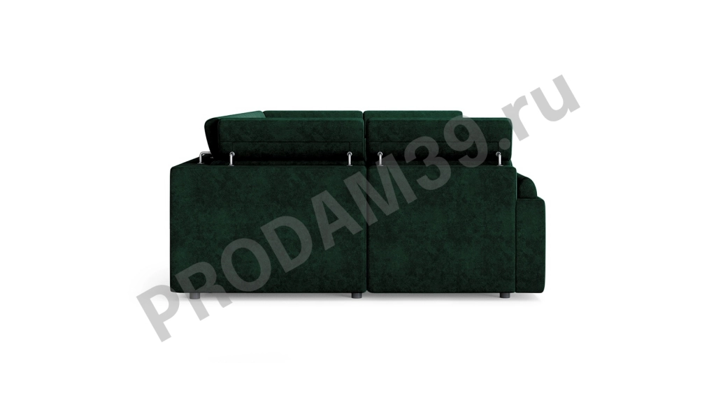 Диван Хоган угловой с 2 углами, кресла без реклайнера, габариты спального места 200*140