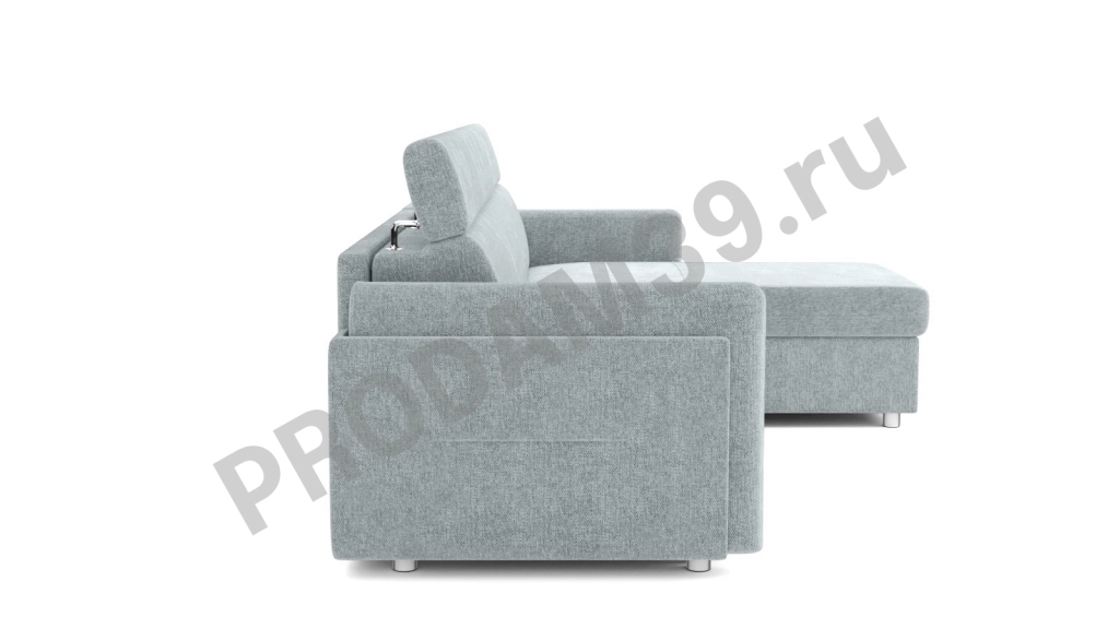 Диван Хоган с канапе и креслом с реклайнером, габариты спального места 200*140