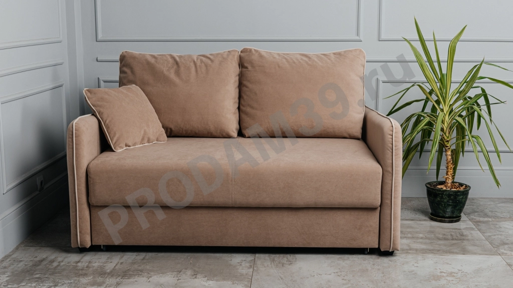 Прямой диван Friend, габариты спального места 141*193