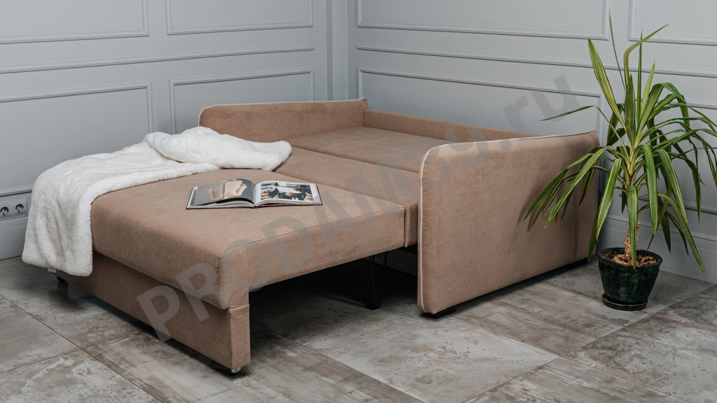 Прямой диван Friend, габариты спального места 141*193