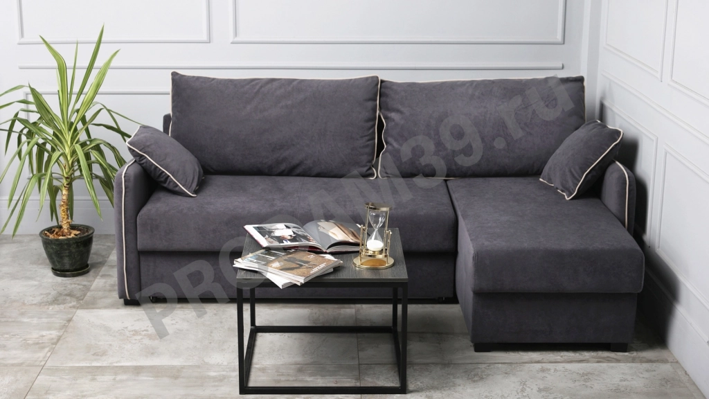 Угловой диван Friend, габариты спального места 202*143