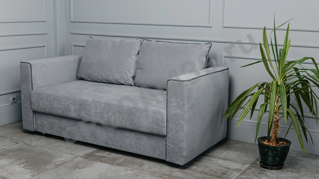 Прямой диван Jordan mini L, габариты спального места 83*201