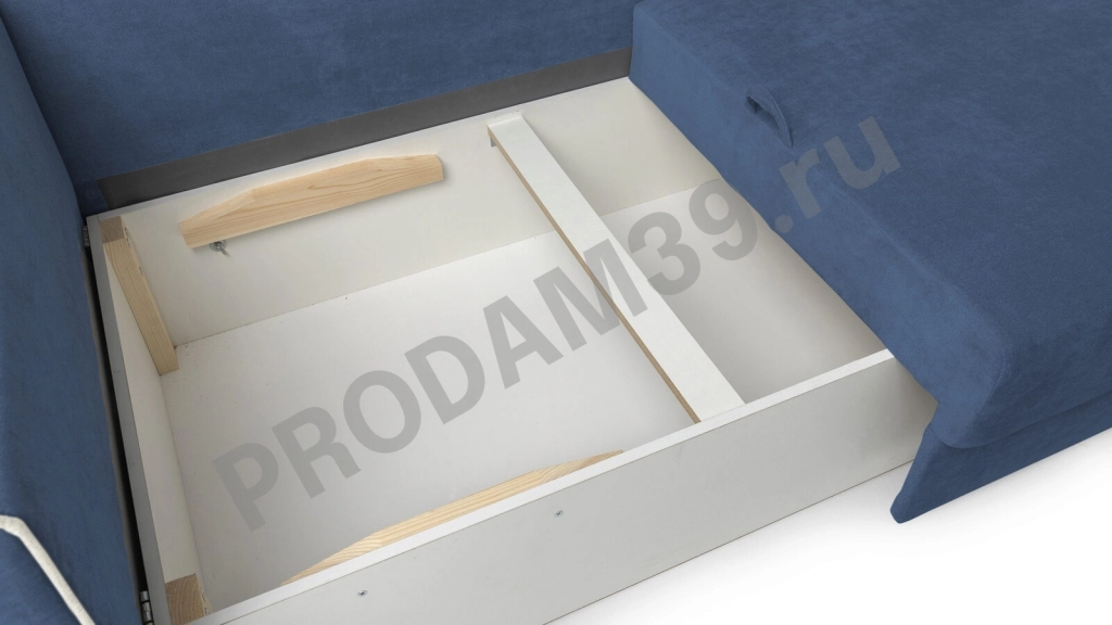 Прямой диван Jordan mini R, габариты спального места 83*201