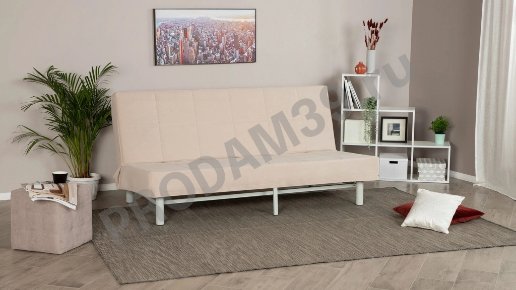 Прямой диван Nika Start габариты спального места 198*142