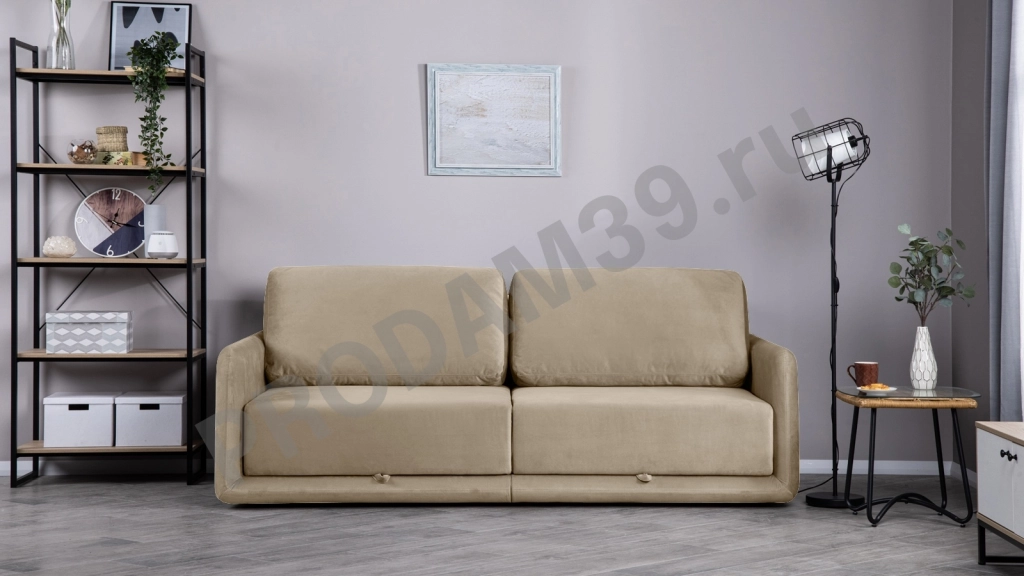 Прямой диван Rein, габариты спального места 202*160