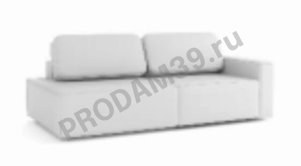 Прямой диван Ральф-2х секционный L без подлокотника слева, габариты спального места 160*200