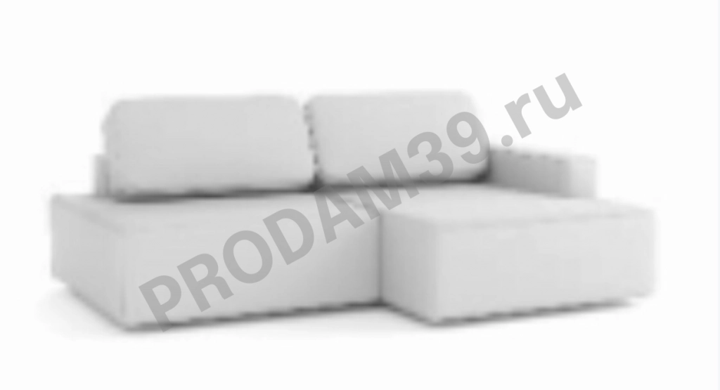 Диван Ральф-2х секционный-R Канапе+L без подлокотника слева, габариты спального места 160*200