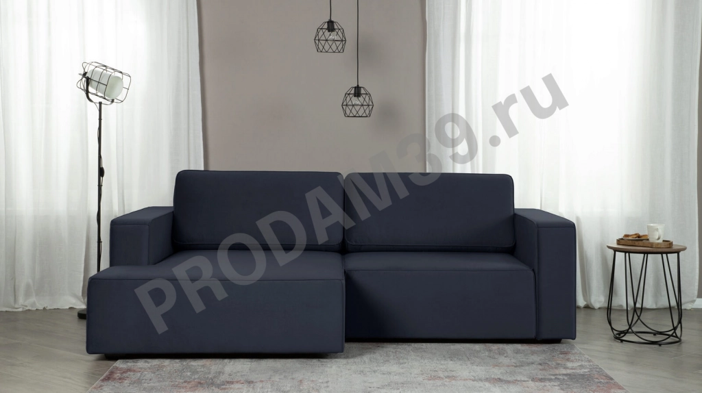 Угловой диван Ralf двухместный, с подлокотниками, габариты спального места 160*200