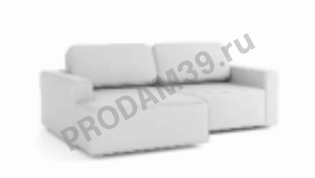 Угловой диван Ralf двухместный, с подлокотниками, габариты спального места 160*200