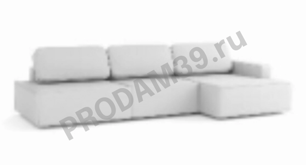 Диван Ральф-3х секционный-R Канапе+L без подлокотни слева, габариты спального места 160*300