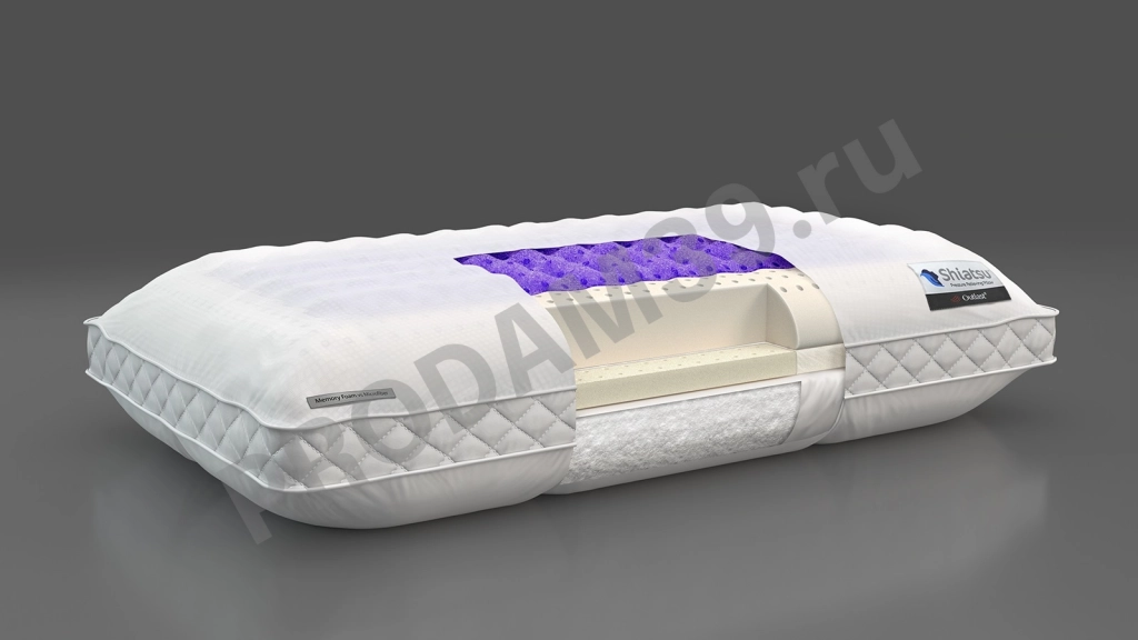 Анатомическая подушка Shiatsu-B, 50*70