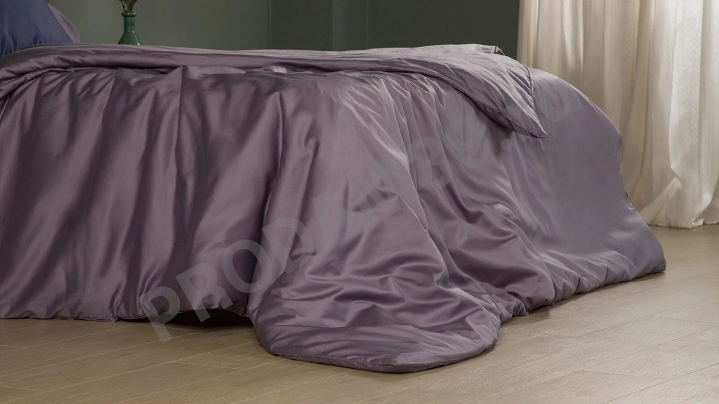 Комплект постельного белья Maco Sateen Лиловая дымка, евро(пододеяльник 220*200;наволочки 50*70-2шт)