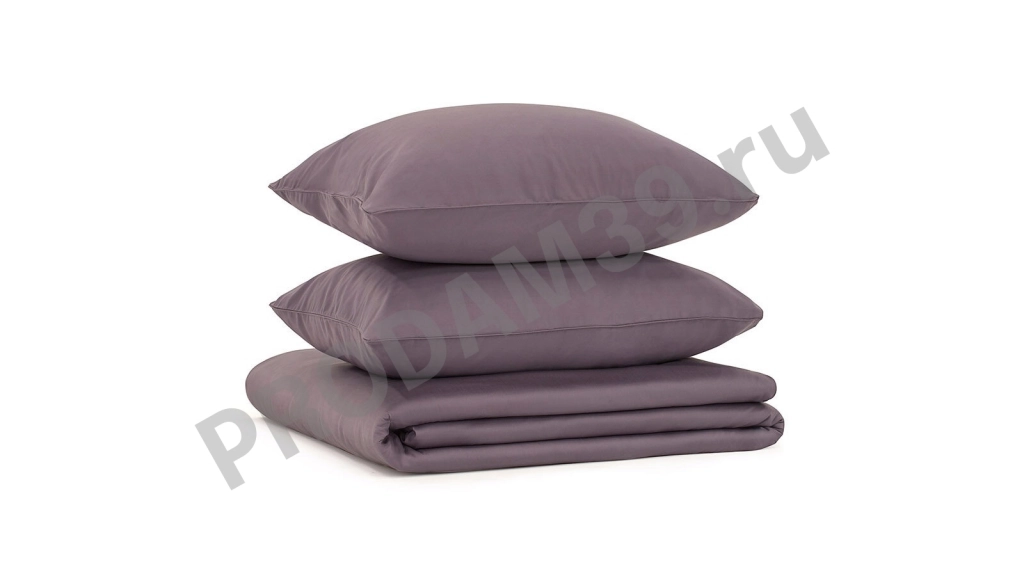 Комплект постельного белья Maco Sateen Лиловая дымка, евро(пододеяльник 220*200;наволочки 50*70-2шт)