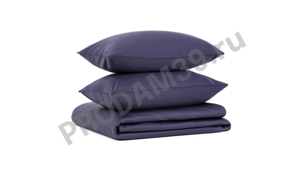 Комплект постельного белья Maco Sateen Синий топаз, евро (пододеяльник 220*200; наволочки 50*70-2шт)