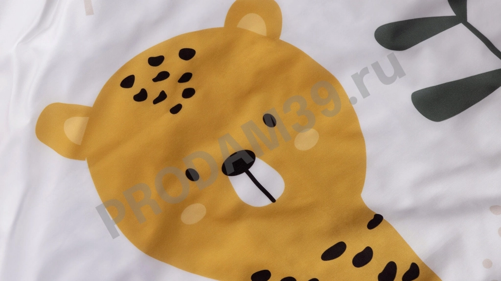 Комплект постельного белья Askona kids Зоопарк, 140*110