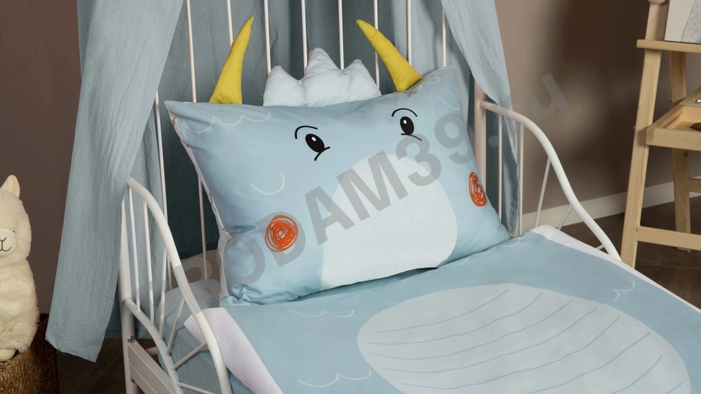 Комплект постельного белья Askona kids Динозавр, 110*140