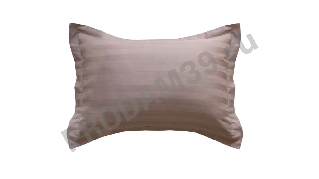 Комплект постельного белья Stripe Миндаль, односпальный( пододеяльник 140*205; наволочка 50*70)