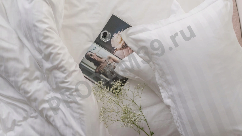 Комплект постельного белья Askona Stripe Белый, евро(пододеяльник 220*200;наволочки 50*70-2 шт)