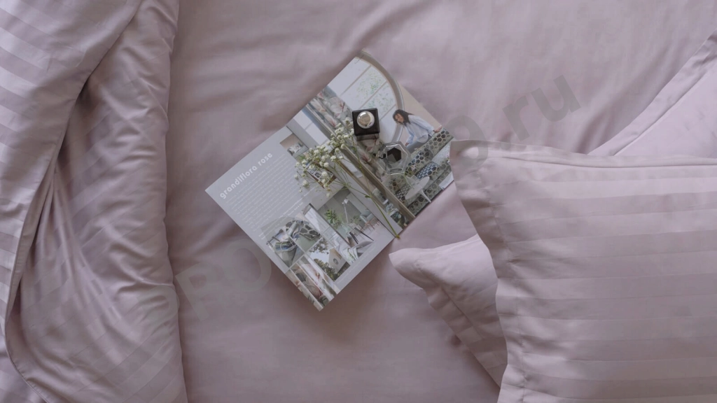 Комплект постельного белья Askona Фиалковый, односпальный (пододеяльник 140*205; наволочка 50*70)