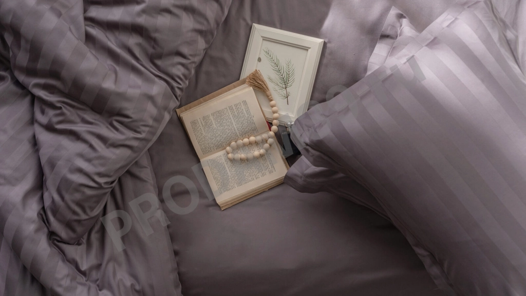 Простыня на резинке Askona Comfort Графит, 180*200