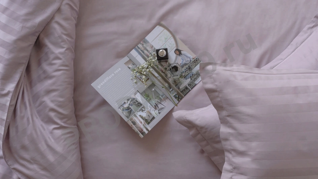 Простыня на резинке Askona Comfort Фиалковый, 160*200