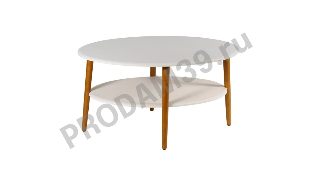 Журнальный стол El, цвет Белый, В48*Ш90*Г60