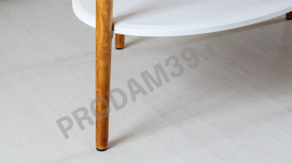 Журнальный стол El, цвет Белый, В48*Ш90*Г60