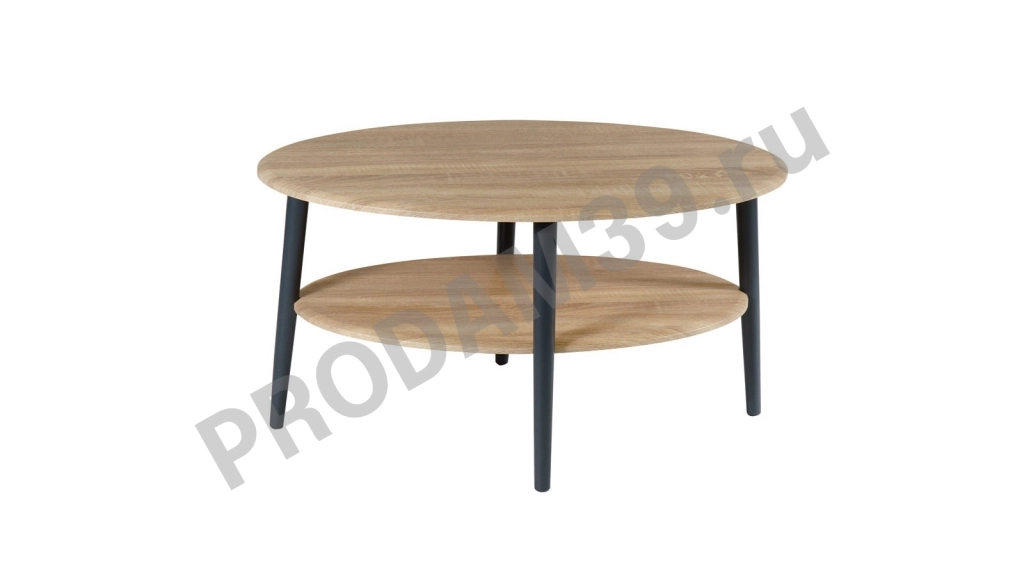 Журнальный стол El, цвет Дуб, В48*Ш90*Г60