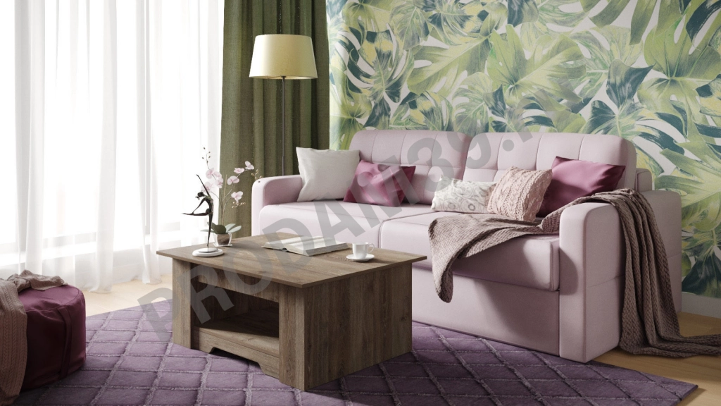 Журнальный стол Transform, цвет Дуб, В39*Ш72*Г104