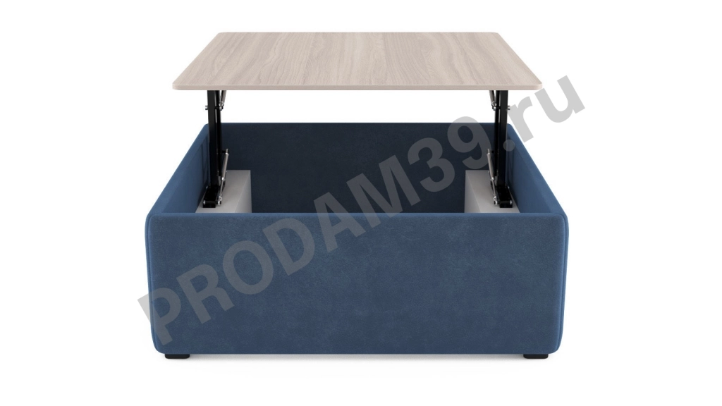 Журнальный стол-пуф Cristofer, цвет Ясень Enrich, В39*Ш85*Г63