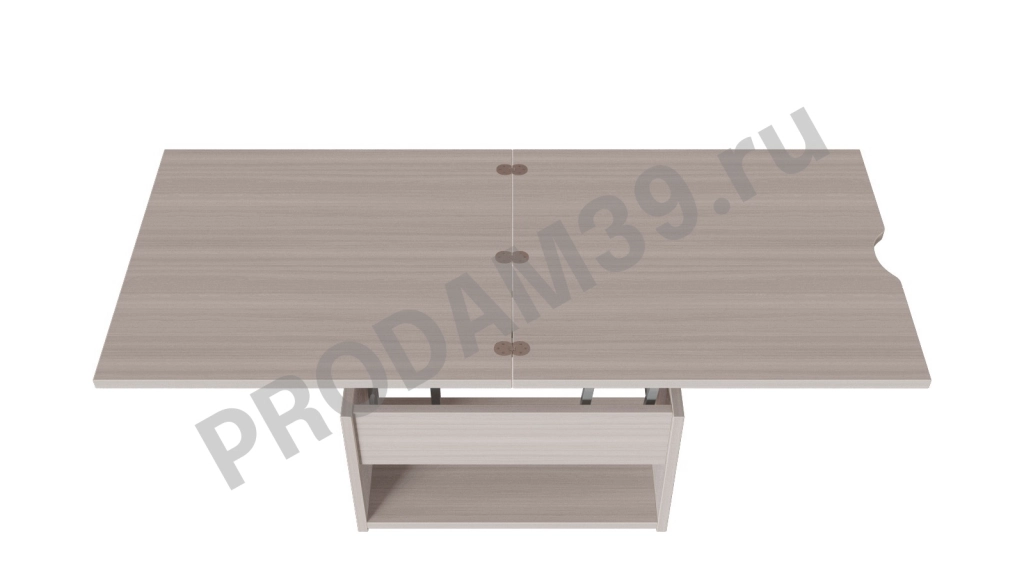 Журнальный стол Torn Cream, В52*Ш84*Г73